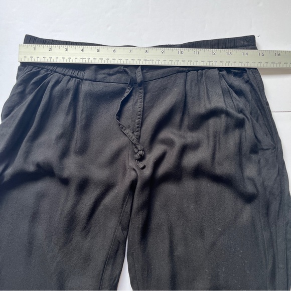 Aritzia Talula Black Joggers Pants Trousers Pull On Elastic Waist Comfy Sz S - Picture 6 of 14